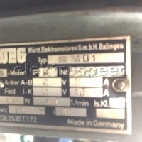 DAMPENING  MOTOR MILLER TP 104 - 74 - 0GG 746 EA 1