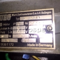 DAMPENING MOTOR MILLER TP 104 - 74 -  0GG 746 EA 1